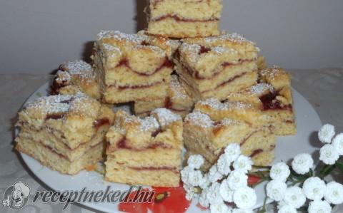 Lekváros-mandulás linzer