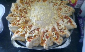 Napraforgó pizza