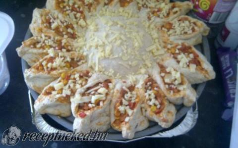 Napraforgó pizza