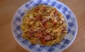 Tojásos lecsó