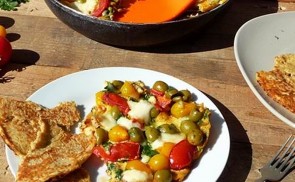 Zöldséges omlett