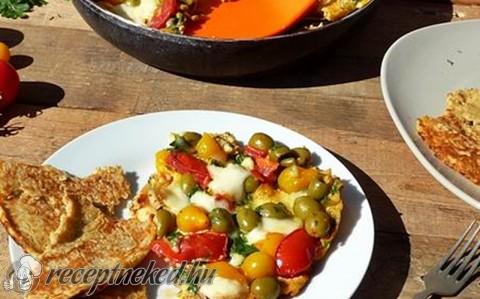 Zöldséges omlett