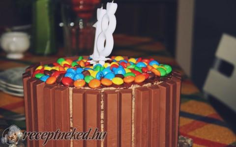 Nutella habos csokitorta
