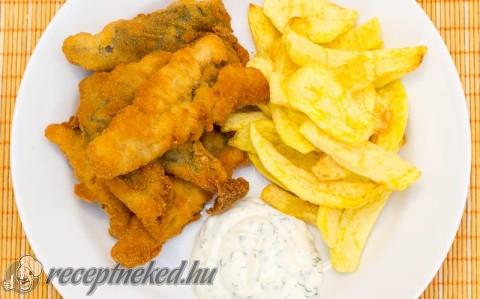 Fish & chips törpeharcsából