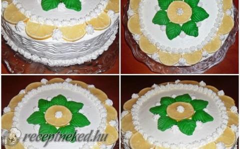 Citromhabos torta