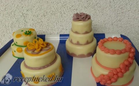 Narancsos-vaníliás mini torta