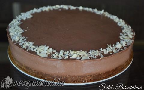 Nutellás sajttorta