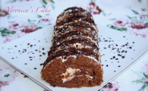 Csokis, mascarpone tekercs