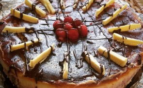 Fehér csokoládés mascarpone torta