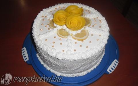 Citromhabos torta