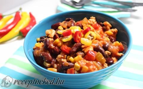 Chili con carne csirkéből