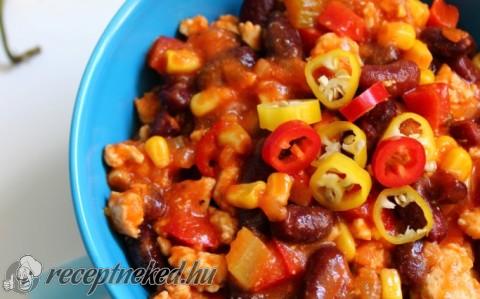 Chili con carne csirkéből