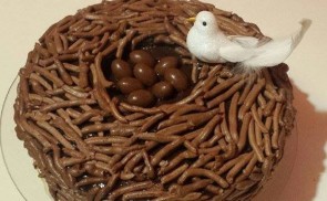 Madárfészek torta