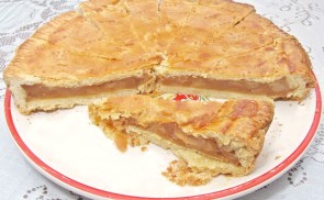 Pudingos almás pite