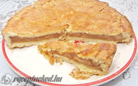 Pudingos almás pite