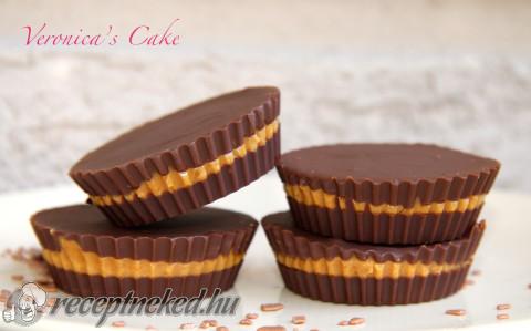 Házi “Reese’s” – mogyoróvajas korong