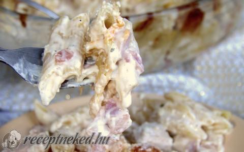 Csirke cordon bleu tészta