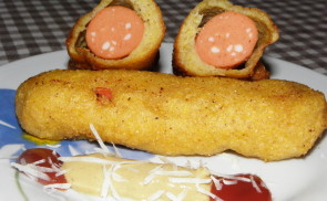 Texas corn dog