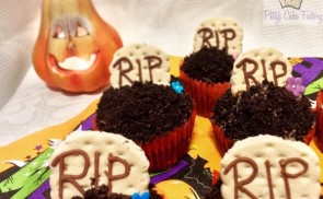 Nutellás-oreos cupcake (Halloweenre is)
