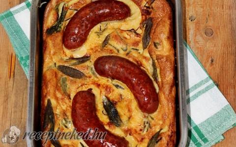 Debreceni yorkshire-pudingban sütve