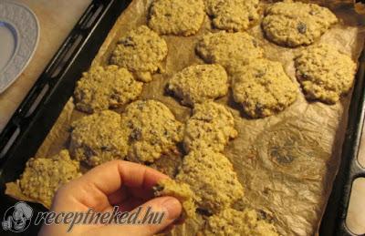 Kókuszos blondie zabkeksz