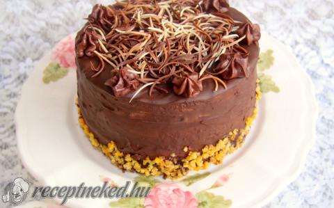 Narancsos csokoládétorta