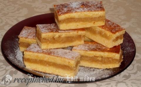 Omlós almás pite
