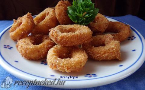 Tejfölbundás hagymakarikák