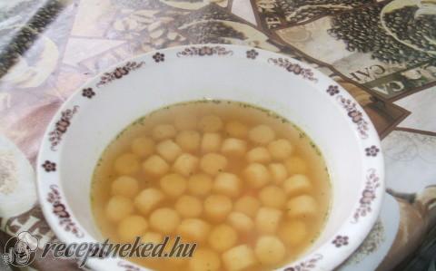 Csontleves gombóccal
