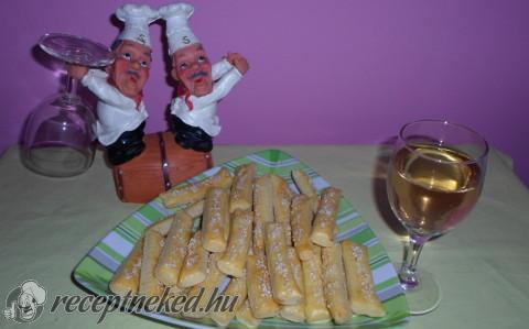 Szezámmagos sajtos rúd