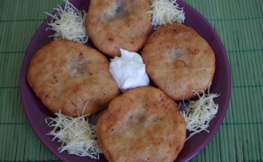 Burgonyás-sonkás lángos