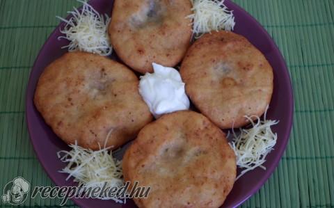 Burgonyás-sonkás lángos
