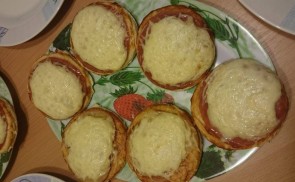 Mini pizzák