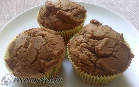 Gluténmentes mazsolás muffin