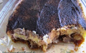 Laktózmentes tiramisu házi mascarponéval