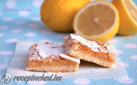 Citromos linzer szelet