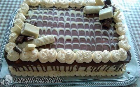 Tejkaramellkrémes torta