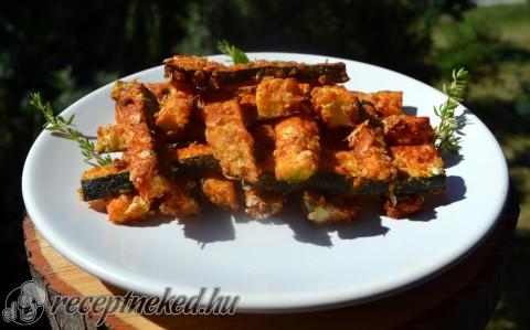 Parmezános cukkinirudak