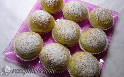 Nutellás muffin fánkok
