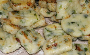 Medvehagymás gnocchi