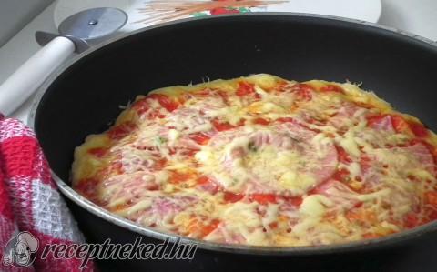 Serpenyős pizza