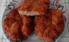 Darált húsos rántott szelet