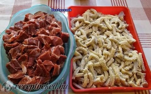 Pacalpörkölt marhahússal