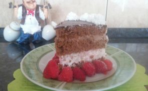 Málnás-mascarponés szelet