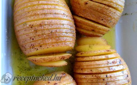 Rozmaringos Hasselback burgonya