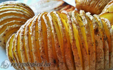 Rozmaringos Hasselback burgonya