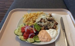 Egyszerű gyros tál