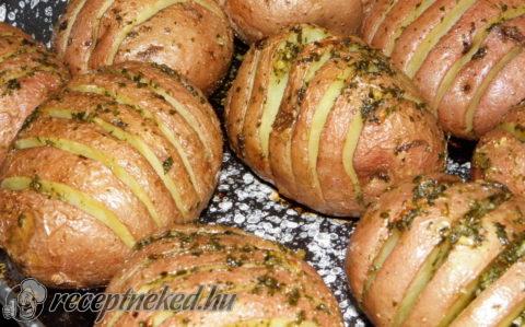Hasselback burgonya