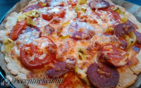 Pizza zabpehelyliszttel