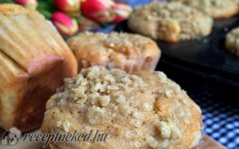 Almás (morzsás) muffin